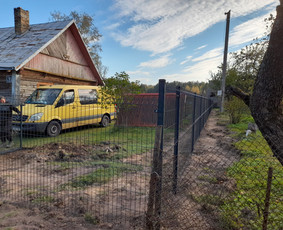 Montuojam segmentines ir metaliniu tvoralenčių tvoras / Arvydas / Darbų pavyzdys ID 2234062