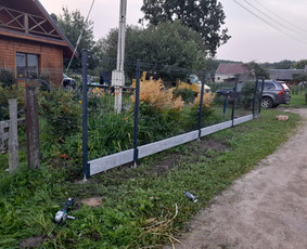 Montuojam segmentines ir metaliniu tvoralenčių tvoras / Arvydas / Darbų pavyzdys ID 2234104