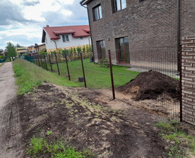 Montuojam segmentines ir metaliniu tvoralenčių tvoras / Arvydas / Darbų pavyzdys ID 2234110