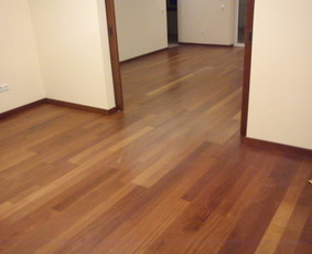 Šlifuojame parketą, parketlenčių, parketo, laminato klojimas / Jovydas Rucinskas / Darbų pavyzdys ID 60885