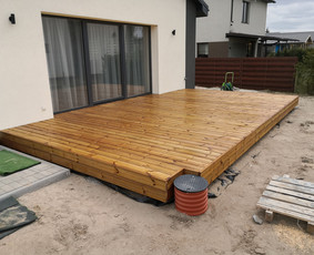 Karkasiniai namai,terasų, stoginių, tvorų įrengimas. - Terasos alyvavimas - 2 Terasos alyvavimas - Karkasiniai namai,terasų, stoginių, tvorų įrengimas. - 2