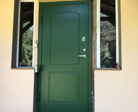 Šarvo durys ,Lauko A +durys, Sandėliuko, Garažo vartų gamyba / Andzej / Darbų pavyzdys ID 2246488
