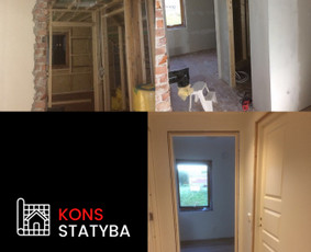 Karkasiniai statiniai, fasadai, stogai ir kiti statybos darb / KONS STATYBA, MB / Darbų pavyzdys ID 2247090
