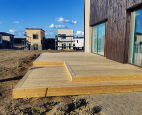 Terasų įrengimas - Montuojame terasas - 2