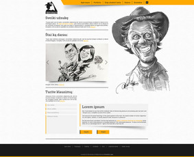 MrCaricature - Svetainių dizaino kūrimas, programavimas, pritaikymas, šablono adaptavimas TVS Drupal, magento.