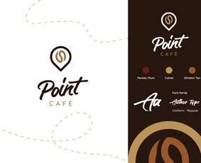 Point Cafe - find your taste  |   Logotipų kūrimas - www.glogo.eu - logo creation.