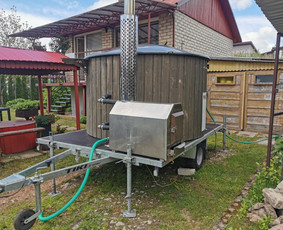 Mobilus Kubilas, Mobili Pirtis, Batutas jūsų kieme / Laisvalaikio paslaugos / Darbų pavyzdys ID 2263302