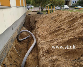 Melioracija - Mini ekskavatorius nuoma, drenažo, lietaus nuotekų darbai - 1