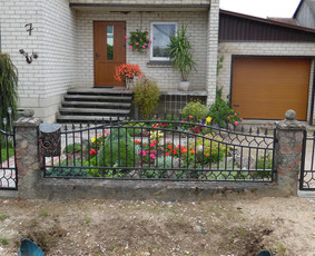Vartai Tvoros Turėklai Stogeliai ir kiti gaminiai / Vartai, Tvoros, Turėklai... / Darbų pavyzdys ID 2271210
