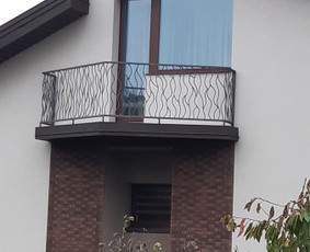 Balkonų turėklai - Vartai Tvoros Turėklai Stogeliai ir kiti gaminiai - 4