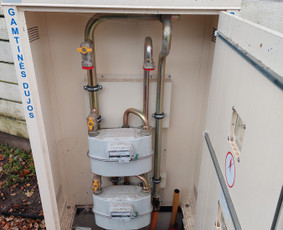 Dujų skaitiklio perkėlimas - Dujotiekių įvedimas, katilų montavimas, katilinių įrengimas - 4