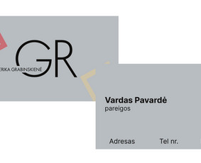 Tai Bent Grafika Jums!:) - Vizitinių kortelių maketavimas - 2 Vizitinių kortelių maketavimas - Tai Bent Grafika Jums!:) - 2