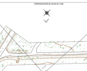 Topografija Ribų ir statyb. žymėjimai Geodezija Kadastras / matininkas - geodezininkas E. Kvedaras / Darbų pavyzdys ID 2278536