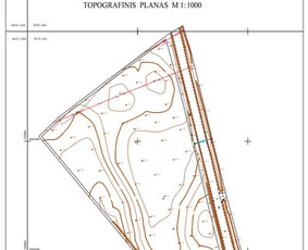 Topografija Ribų ir statyb. žymėjimai Geodezija Kadastras / matininkas - geodezininkas E. Kvedaras / Darbų pavyzdys ID 2278538