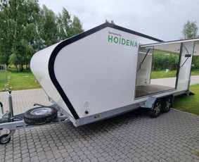 Uždaros Auto Transportavimo priekabos nuoma 70€/d. - Priekabų nuoma - 4 Priekabų nuoma - Uždaros Auto Transportavimo priekabos nuoma 70€/d. - 4
