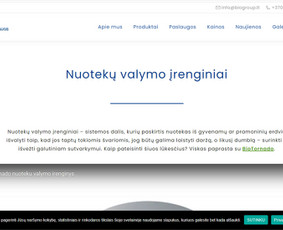 https://biogroup.lt/ Nuotekų valymo įrenginių svetainė
Technologija - wordpress