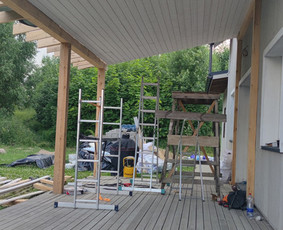 Terasų įrengimas - Karkasiniai statiniai, stoginės ir pavėsinės, terasos - 4