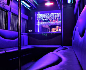Party bus, pink party bus, Limobus nuoma / Ričardas, Deveikis / Darbų pavyzdys ID 2286046