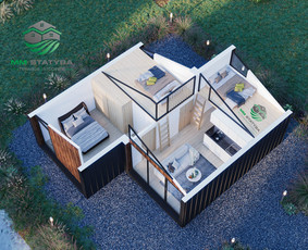 Terasų Ir Stoginių montavimas. Mobilus nameliai. / MM Statyba / Darbų pavyzdys ID 2286544