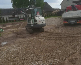 Mini Ekskavatoriaus, bobcat, savivarčio ir krano paslaugos / MB LANDCORAS / Darbų pavyzdys ID 2293186