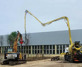 Cfa polių gręžimas, betono siurblys – Vakarų Lietuva / SP Technika / Darbų pavyzdys ID 2293526