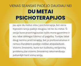 Pagalba nerimo, depresijos ir savivertės kelyje / Edvinas Pučkelo / Darbų pavyzdys ID 2293736