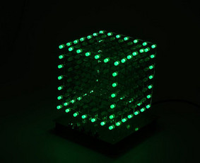 Sukurtas 7x7x7 LED kubas. Jo išskirtinumas: galima valdyti tiesiogiai, GPIO principu (be jokių shift registrų), su Arduino MEGA. Jį įsigyti galite gaminu.eu