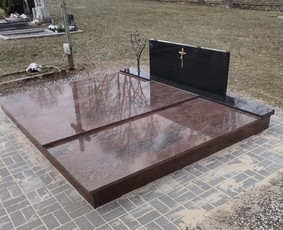 Paminklai, kapavietės įrengimo ir atnaujinimo darbai - Kapo uždengimas akmens gaminiais - 1 Kapo uždengimas akmens gaminiais - Paminklai, kapavietės įrengimo ir atnaujinimo darbai - 1