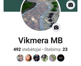 Trinkelių klojimas,aplinkos tvarkymas.bobcat vikšrinio pasl / ,,Vikmera,, / Darbų pavyzdys ID 2302316