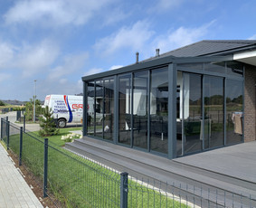 Terasų Stiklinimas/aliuminiai Langai/plastikiniai Langai / UAB "GRG group" / Darbų pavyzdys ID 2302420