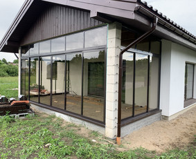 Terasų Stiklinimas/aliuminiai Langai/plastikiniai Langai / UAB "GRG group" / Darbų pavyzdys ID 2302456