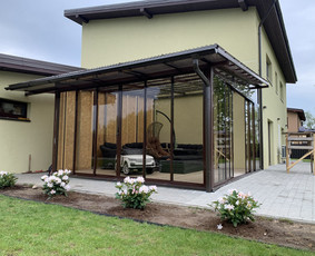 Terasų Stiklinimas/aliuminiai Langai/plastikiniai Langai / UAB "GRG group" / Darbų pavyzdys ID 2302486