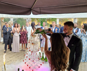 Šampano piramidė - Barmen For You - Bfy mobilus baras - 3