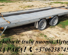 Platformos,traliuku ir priekabu nuoma Alytus ! / Platformu, traliuku ir priekabu nuoma / Darbų pavyzdys ID 2303104