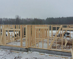 Karkasiniu namu statyba iki rakto / Vytautas Žilionis / Darbų pavyzdys ID 2305932