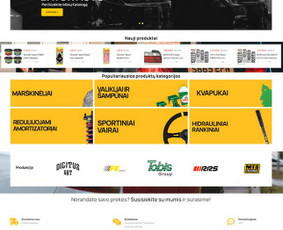 Interneto svetainių ir el.parduotuvių kūrimas, seo paslaugos / Justas Radvila / MB Gotidea / Darbų pavyzdys ID 2306112