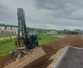 Statybinės technikos nuoma - Ekskavatoriaus nuoma, kasimo darbai - 2