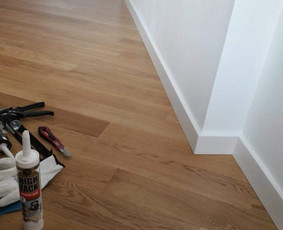 Parketo, vinilo, laminato. grindjuosčių. profilių montavimas / Linas / Darbų pavyzdys ID 2309464