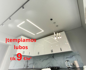 Įtempiamos lubos Caparis-kokybė aukščiausia, kaina mažiausia / UAB Caparis / Darbų pavyzdys ID 2310452