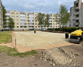 Statybos darbai - Žemės kasimo darbai, žvyras, smėlis, skalda - 2