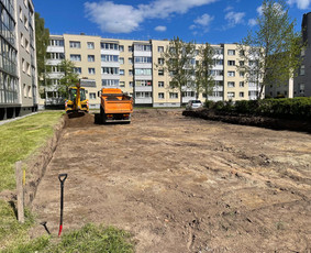 Statybos darbai - Žemės kasimo darbai, žvyras, smėlis, skalda - 3