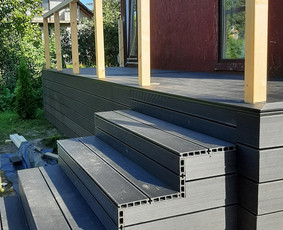 Mediniai laiptai, gamyba - Kruopštus terasų ir kitų medienos konstrukcijų įrengimas - 3