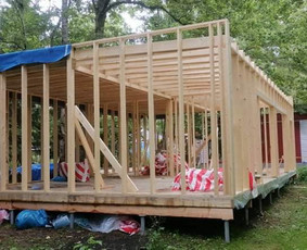 Karkasiniai ir moduliniai namai, terasos, pirtys / MB "Meistro Idėja" / Darbų pavyzdys ID 2317422