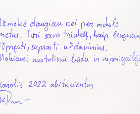 Matematika - skubus ruošimas egaminams / Tomas / Darbų pavyzdys ID 2320412
