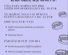 Grill Šefas ant ratų, maistas vestuvėms, maistas renginiams, / Petri / Darbų pavyzdys ID 2320546