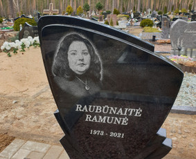 Akmens graviravimas - Kapu darbai tvarkymas Raidžių portretų paveikslelių kalimas, - 1