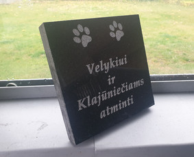 Kapu darbai tvarkymas Raidžių portretų paveikslelių kalimas, / Gytis Pukas / Darbų pavyzdys ID 2324676