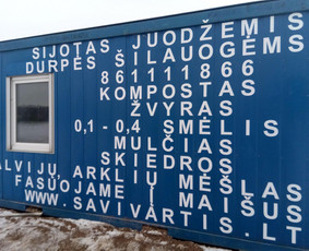 Juodžemis,kompostas,durpės,žvyras,smėlis,mėšlas,bigbag / Juodžemis,kompostas,durpės,žvyras,smėlis,žem / Darbų pavyzdys ID 2328878