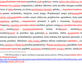 Baigiamųjų darbų redagavimas - Tekstų kūrimas ir redagavimas - 1