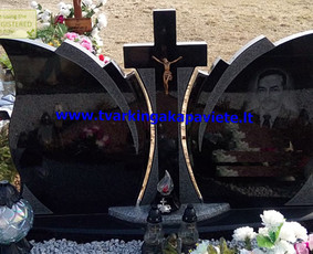 Kapų tvarkymas, dengimas plokštėmis, paminklai - Paminklų, antkapių montavimas - 4 Paminklų, antkapių montavimas - Kapų tvarkymas, dengimas plokštėmis, paminklai - 4